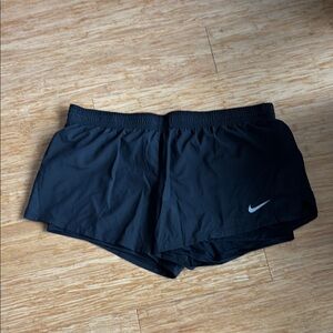 Nike Black Athletic Shorts Lightweight Performance Fit